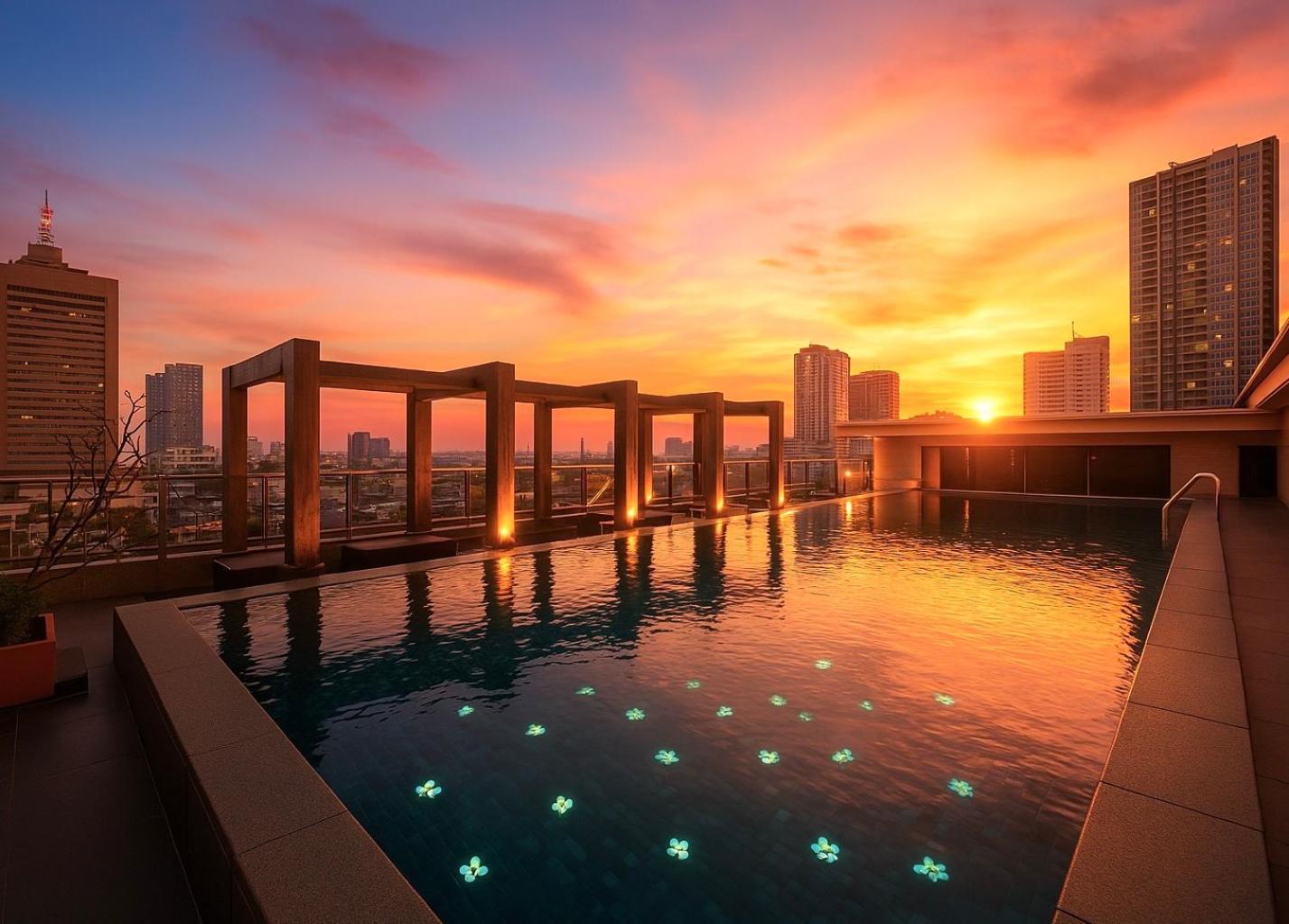 Palette Bella B All Suites Bangkok Hotel Exterior foto
